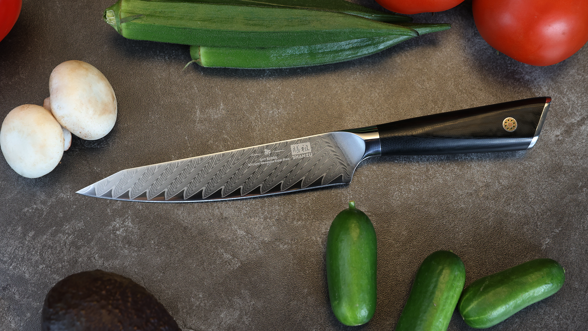 Amazon.com: SHAN ZU Damascus Chef Knife 6 inch,67-Layer 10Cr15MoV