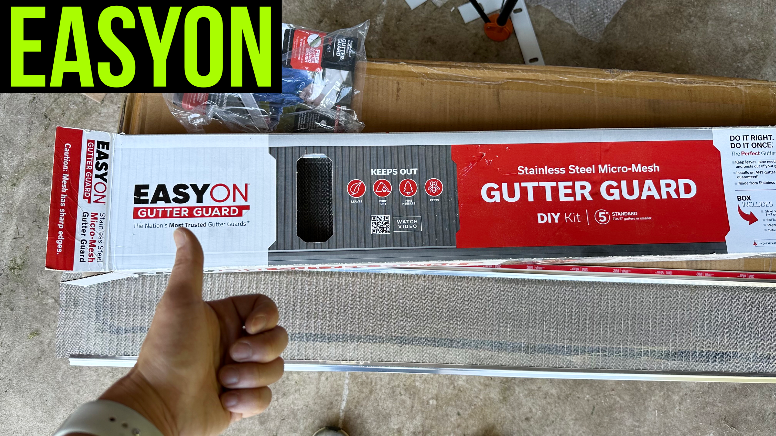 Easyon Gutter Guard Reviewsnull