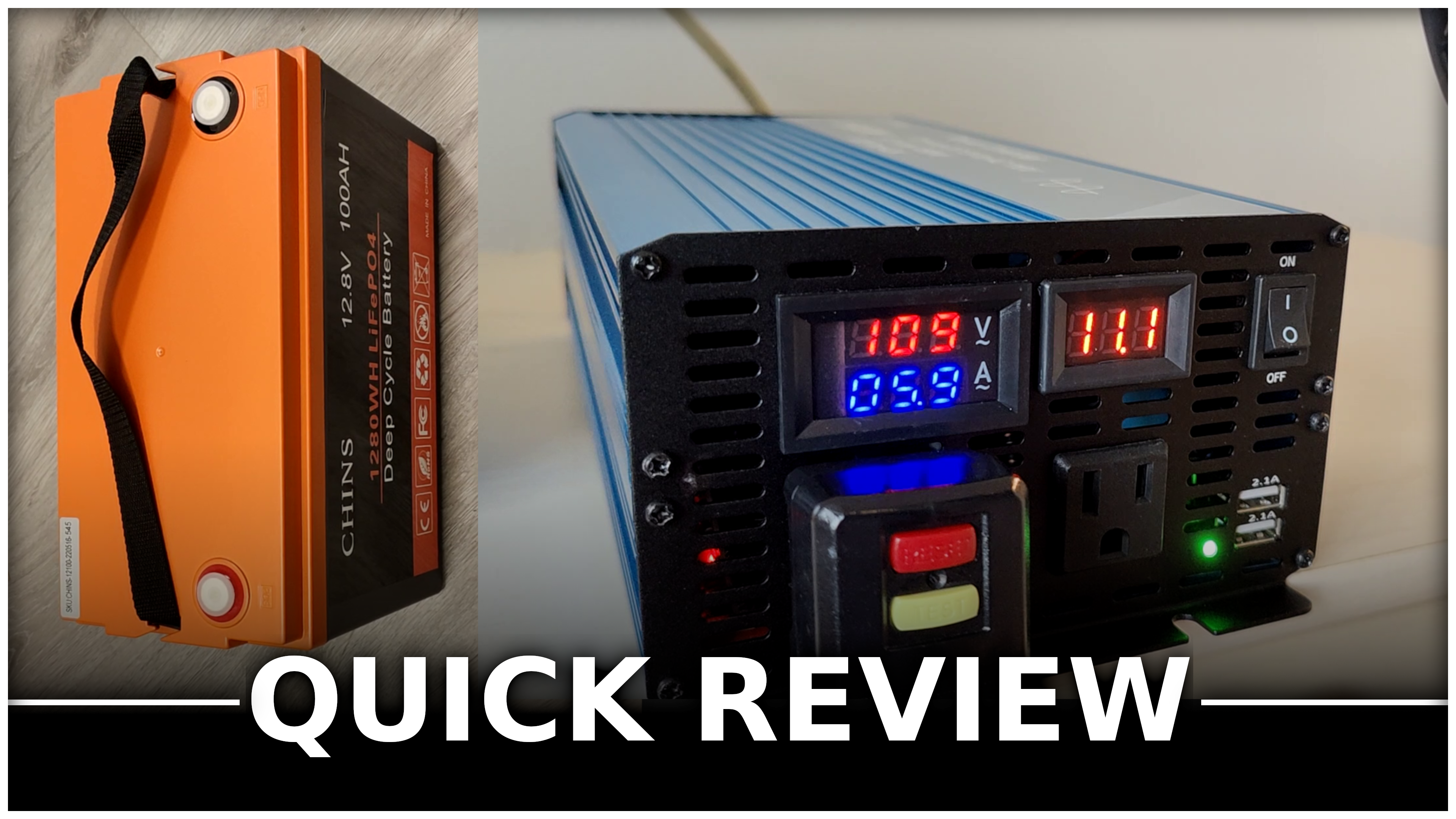 Watch Power Inverter Watch ALFFAA 1500W Power Inverter - Review and Test! on Amazon Live