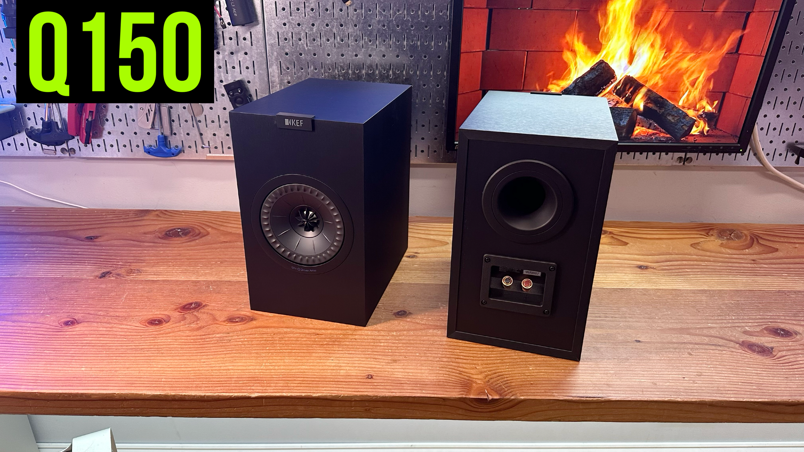 Watch KEF Q150 bookshelf speakers on Amazon Live