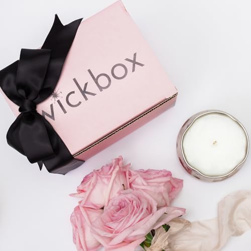 Wickbox - Luxury Candle Subscription Box Curated To Match Your Scent Preferences: Large Box