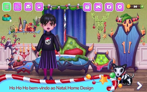 Jogos De Design De Casa De Natal - Monster Girl