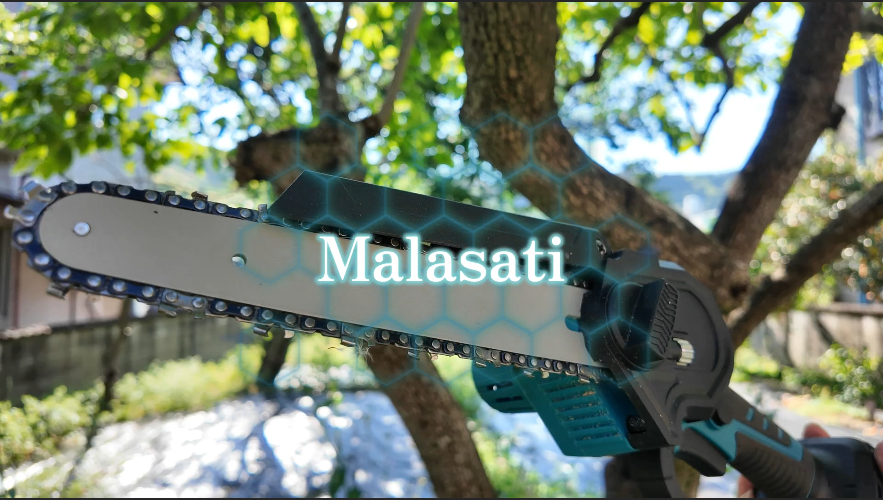 Amazon | Malasati チェーンソー 充電式 8インチ ブラシレスモーター