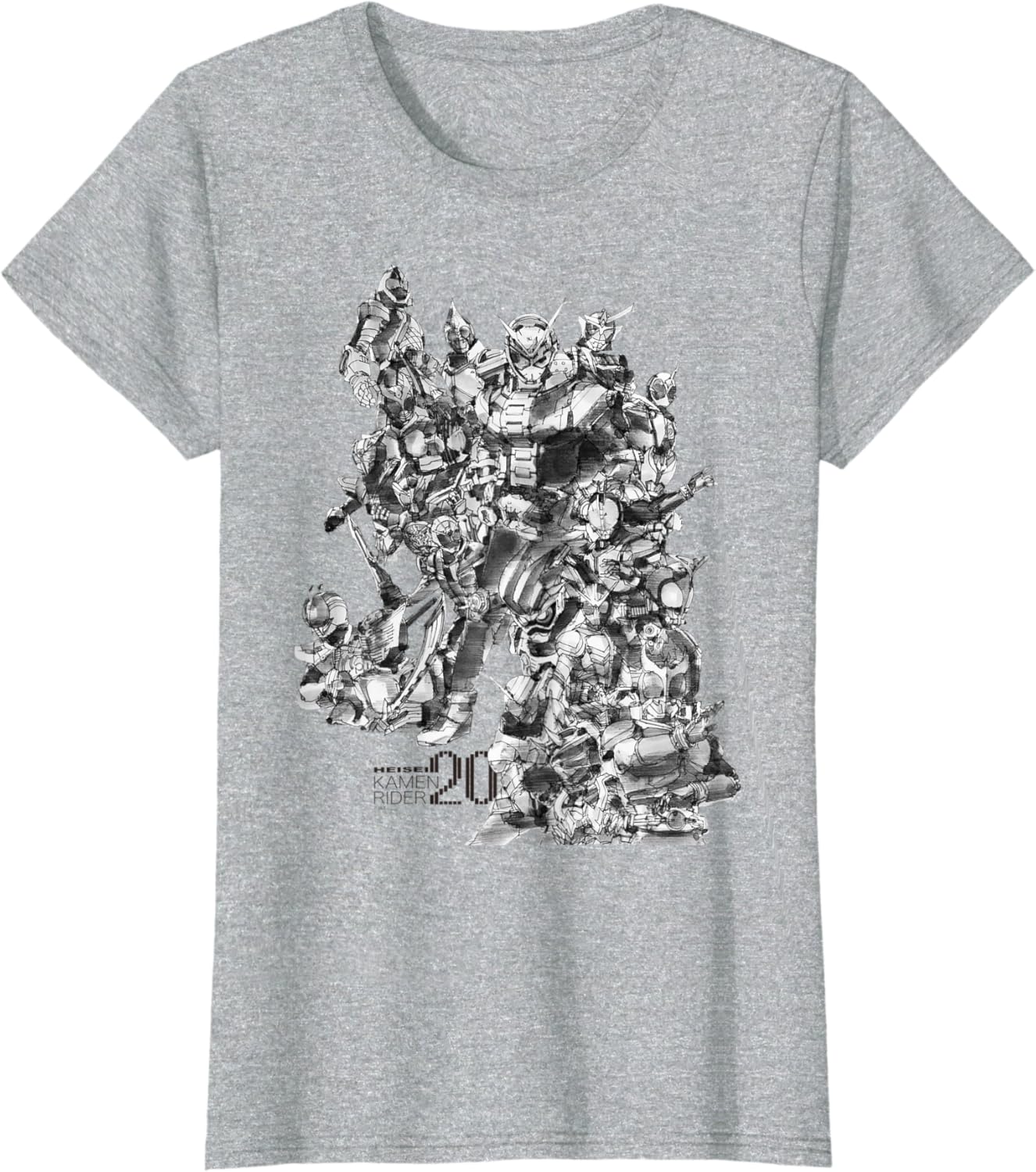 kamen rider 20th anniversary shirt