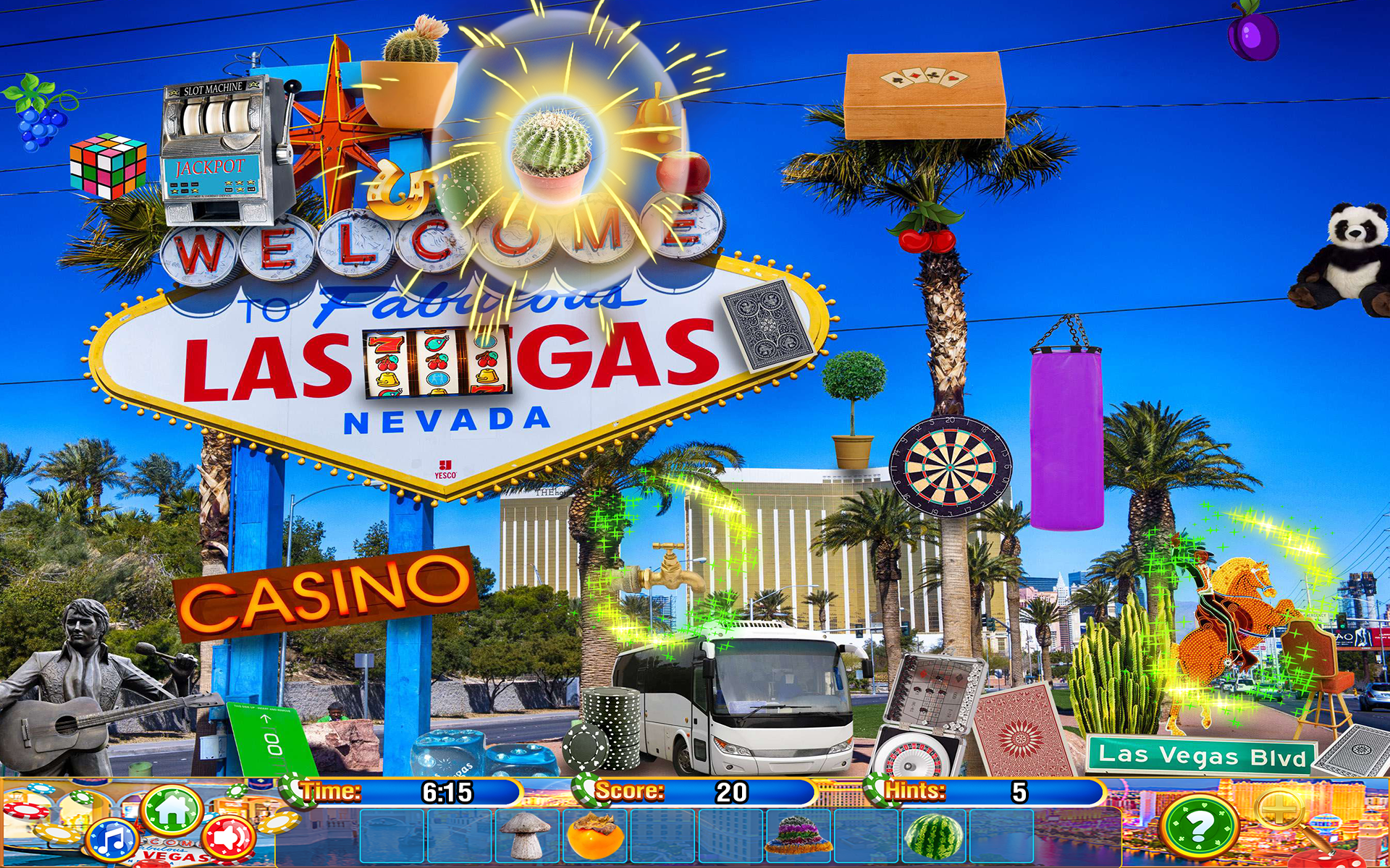 Hidden Objects Las Vegas - Seek Find Puzzle Quest Differences