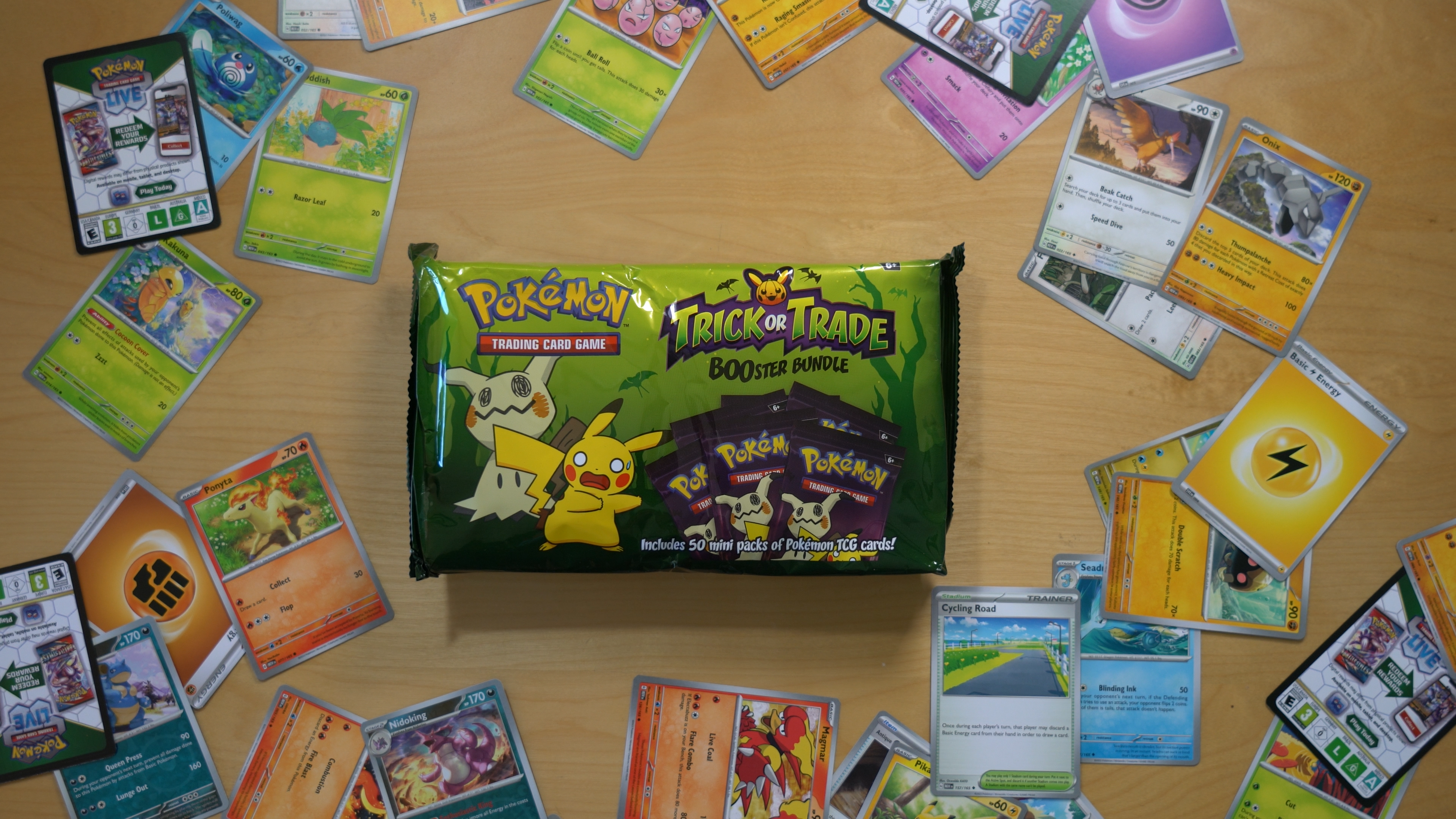 Watch All The Cards in this Pokemon Halloween Trick or Trade set! on Amazon  Live