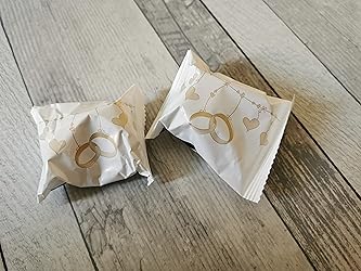 WeddingTree ® 60 x Handfächer Papier weiß faltbar - DIY- und Deko-Spaß für Groß und Klein - Gast
