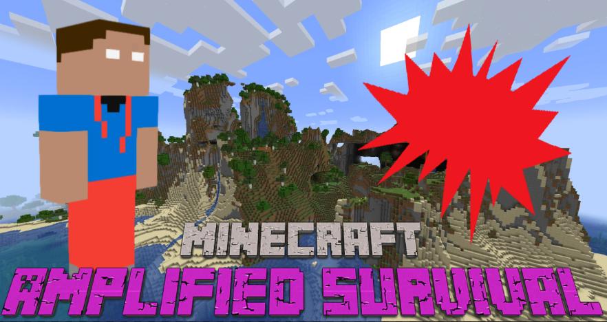Minecraft Amplified Survival