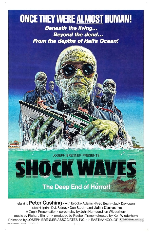 Movie poster for SHOCK WAVE (UA rated)