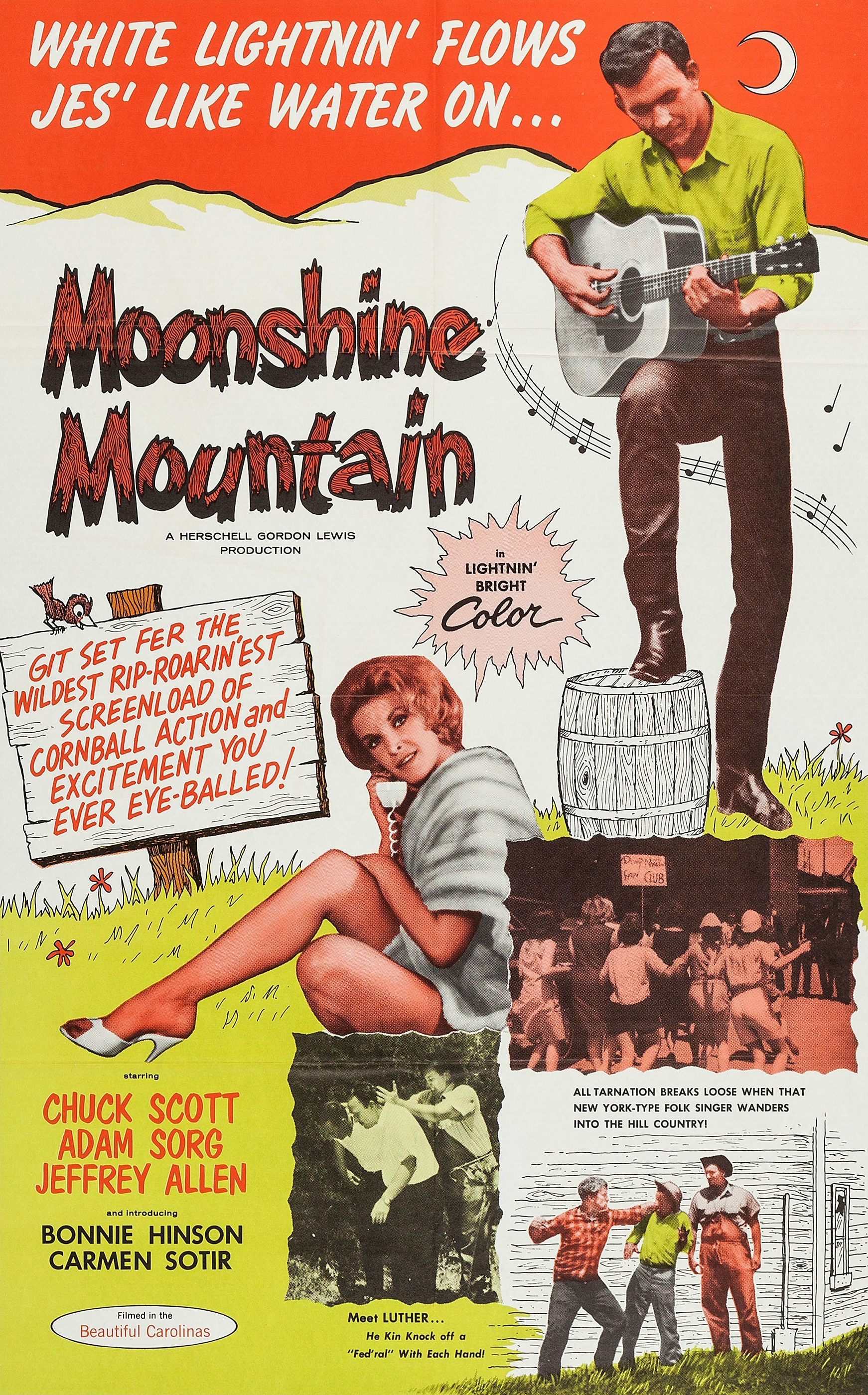Poster of Moonshine Mountain