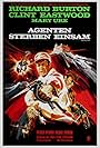 Richard Burton, Clint Eastwood, and Mary Ure in Agenten sterben einsam (1968)