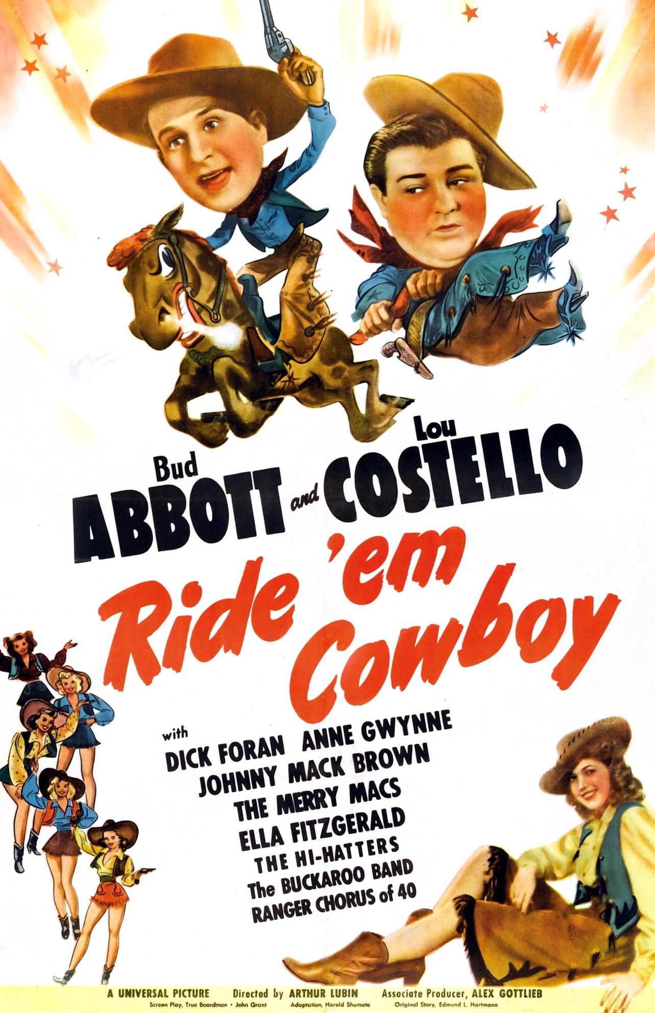 Poster of Ride 'Em Cowboy