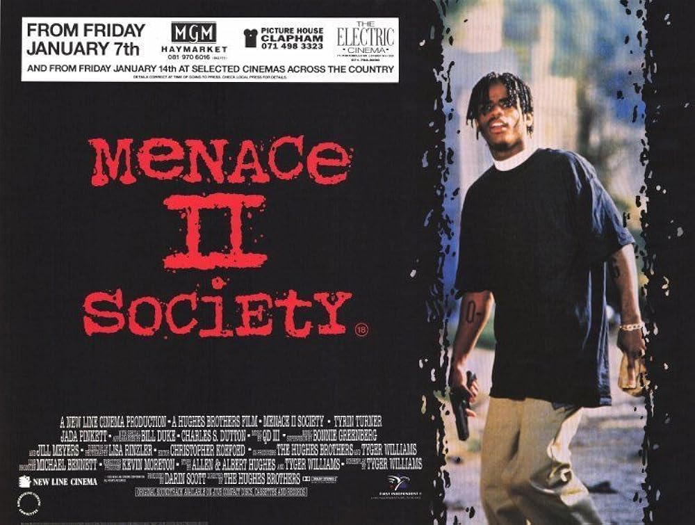 MENACE II SOCIETY ポスター Amazon.com: Menace II Society Movie Poster Print (11 x 17