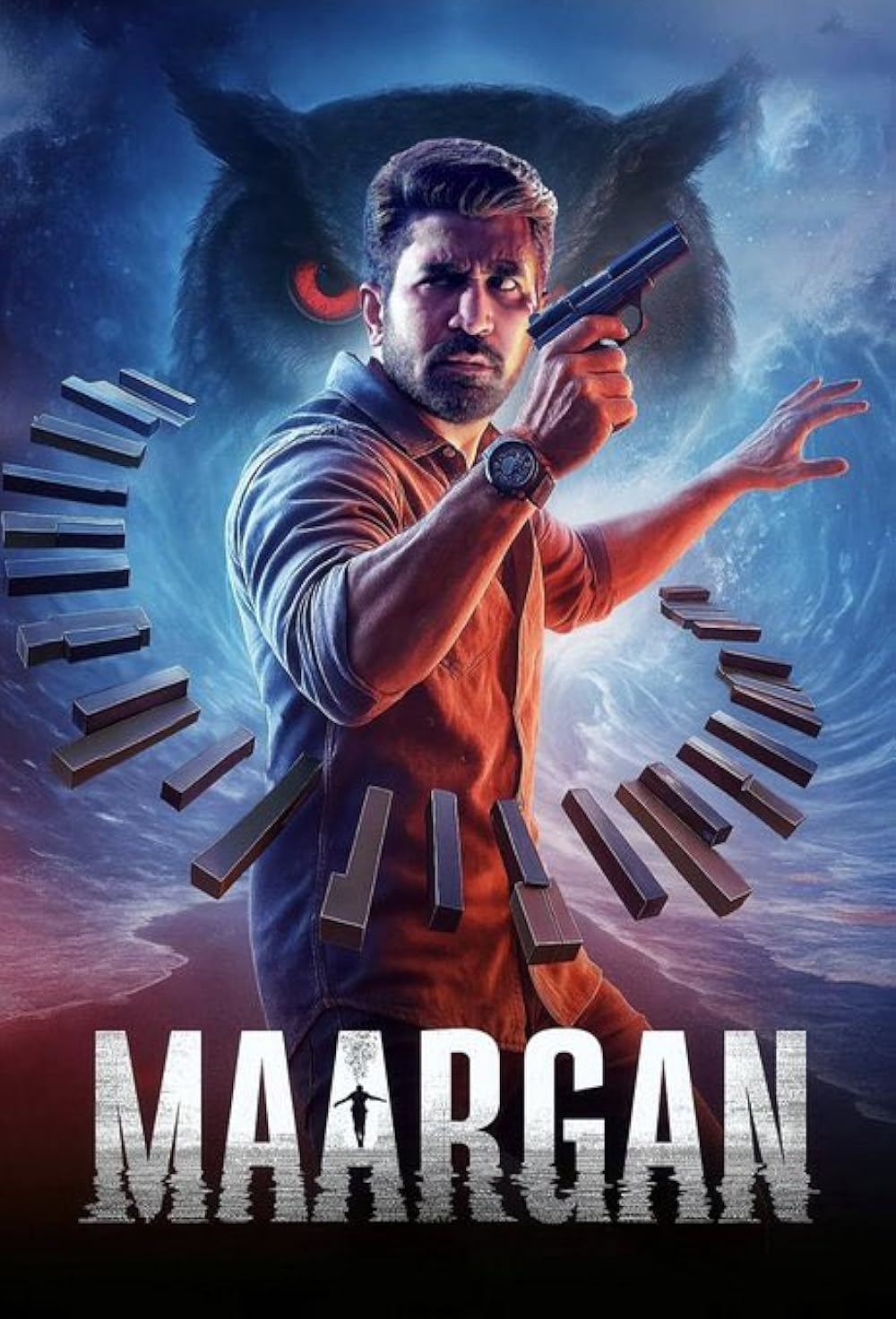 Maargan (2025) Hindi Dubbed Movie Poster