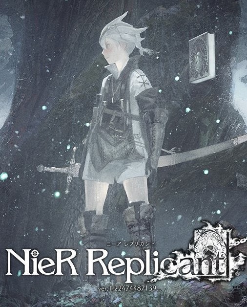 NieR Replicant ポスター Nier Replicant 2B PS4 Poster Art High Quality Print 11x17