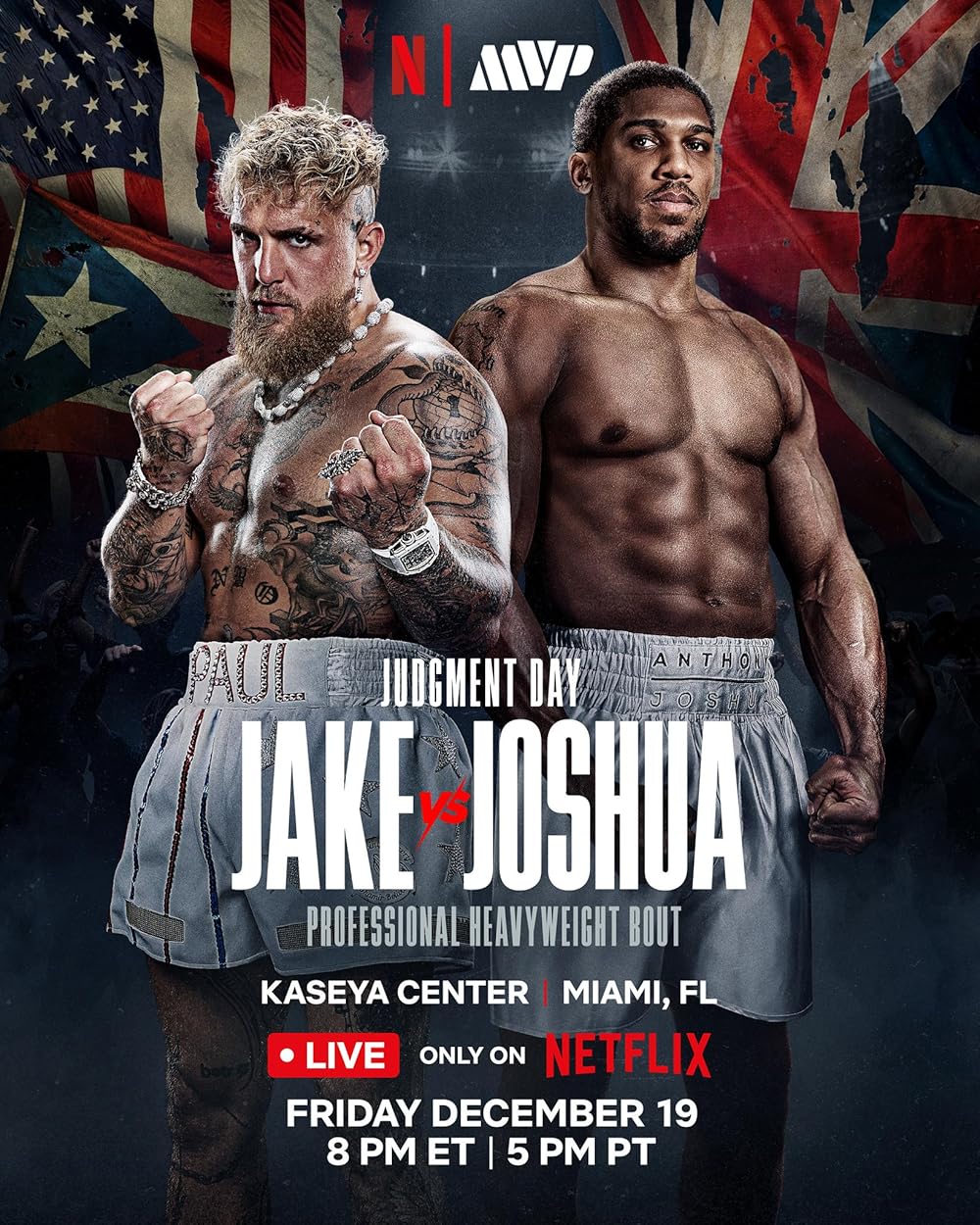 Jake Paul vs. Anthony Joshua