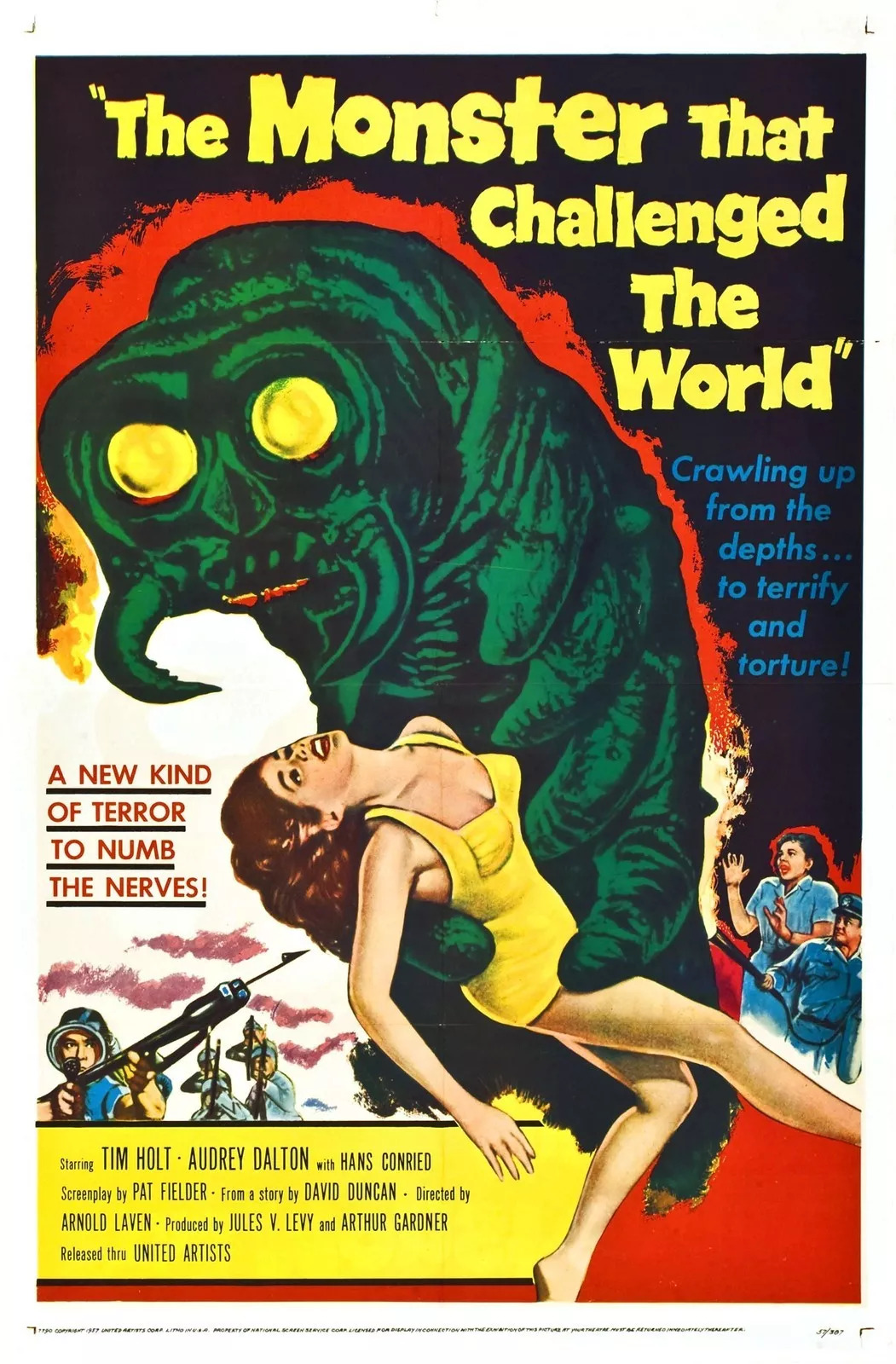 Poster of The Monster That Challenged the World