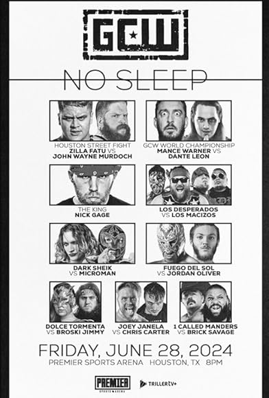 Primary photo for GCW No Sleep Primary photo for GCW No Sleep