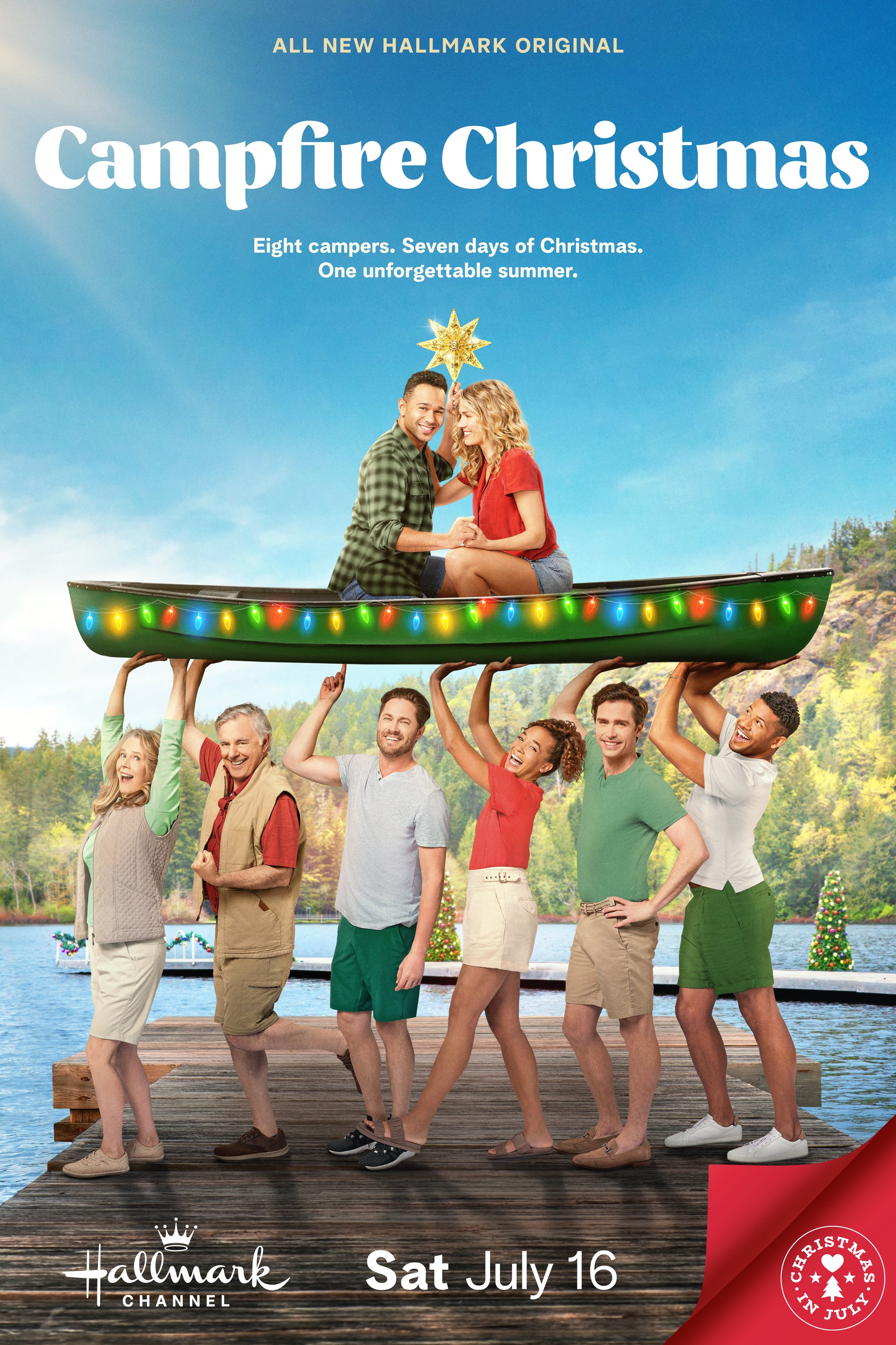 Poster of Campfire Christmas