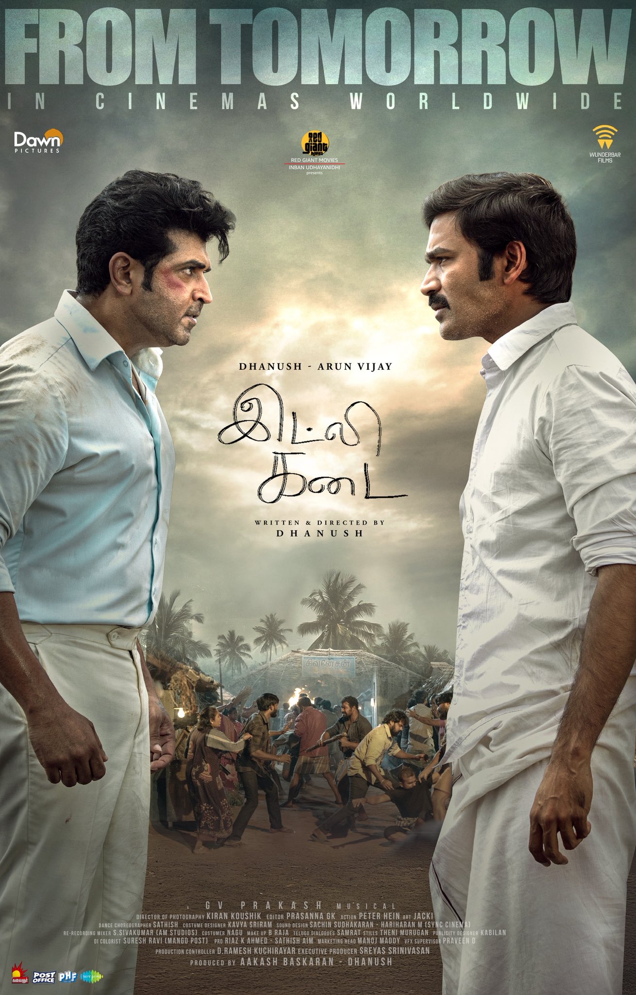 Idly Kadai (2025) 1080p 720p 480p HDRip x264 ESubs ORG [Dual Audio] [Hindi – Tamil]