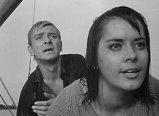 Zygmunt Malanowicz and Jolanta Umecka in Knife in the Water (1962)