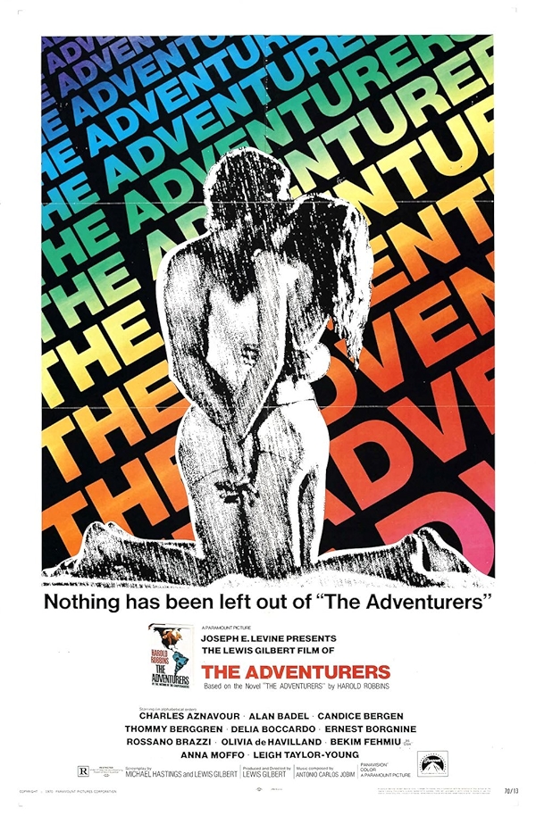 Movie poster for THE ADVENTURERS (UA rated)