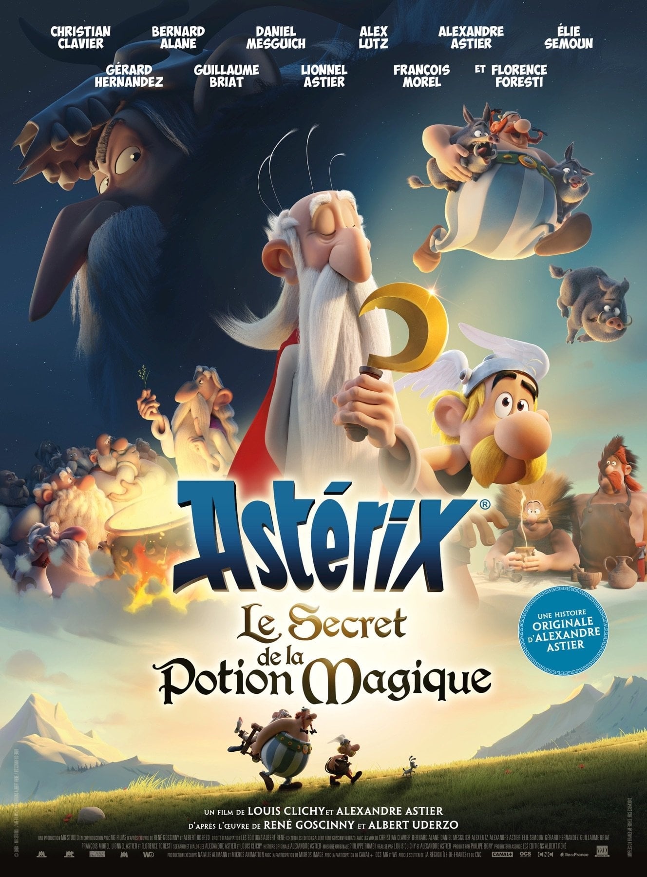 Poster of Asterix: The Secret of the Magic Potion