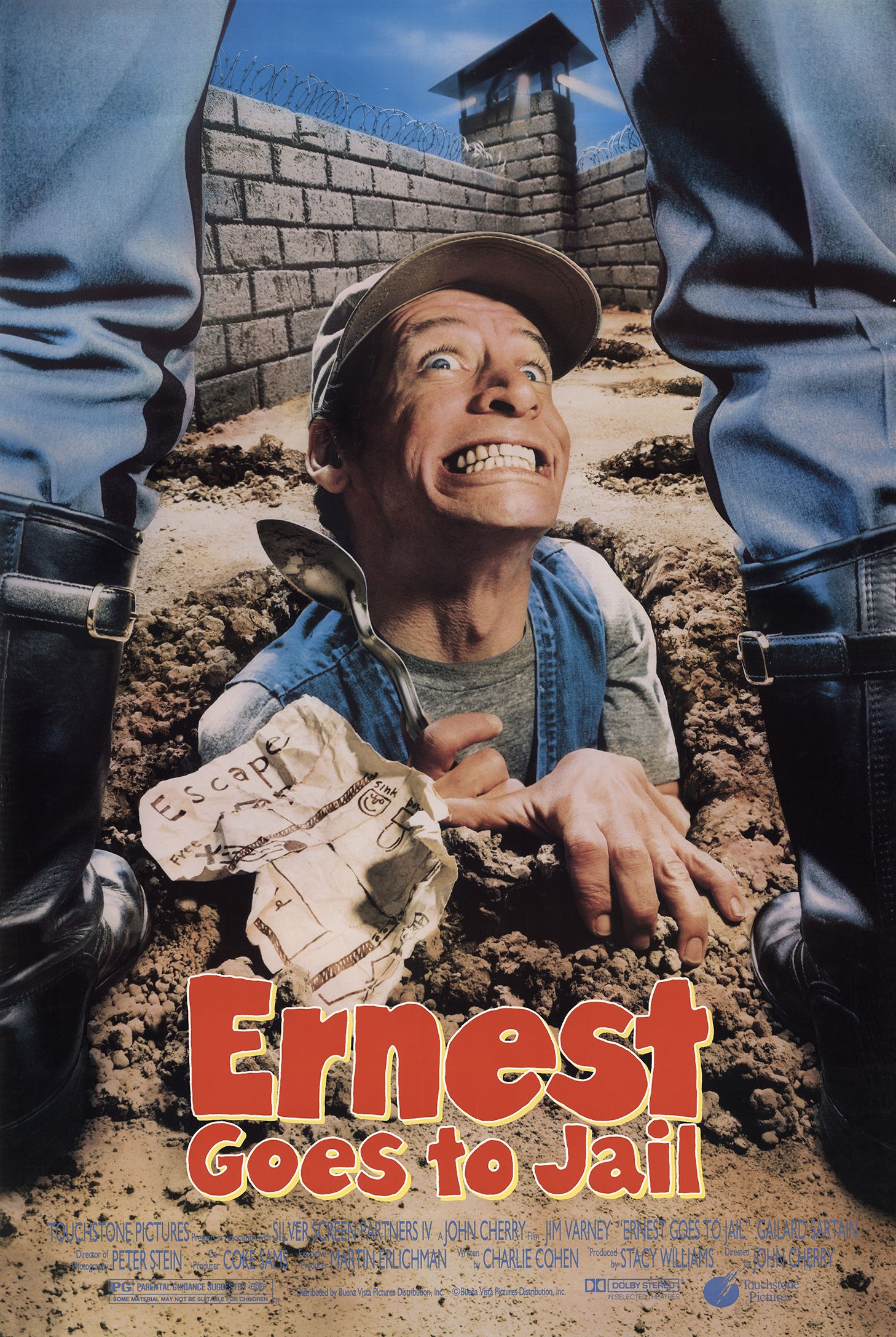 Poster of Ernest Goes to Jail