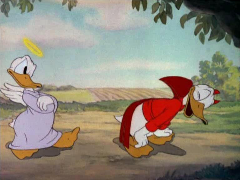 ディズニー セル画Donald's Better Self ドナルドの腕白時代 廃盤】ドナルドの腕白時代 Donald's Better Self ドナルド