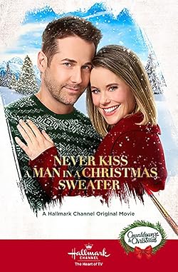 Poster of Never Kiss a Man in a Christmas Sweater