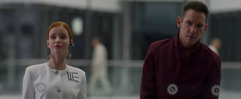 Jonathan Rhys Meyers and Claire Friesen in Wifelike (2022)