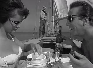 Zygmunt Malanowicz, Leon Niemczyk, and Jolanta Umecka in Knife in the Water (1962)