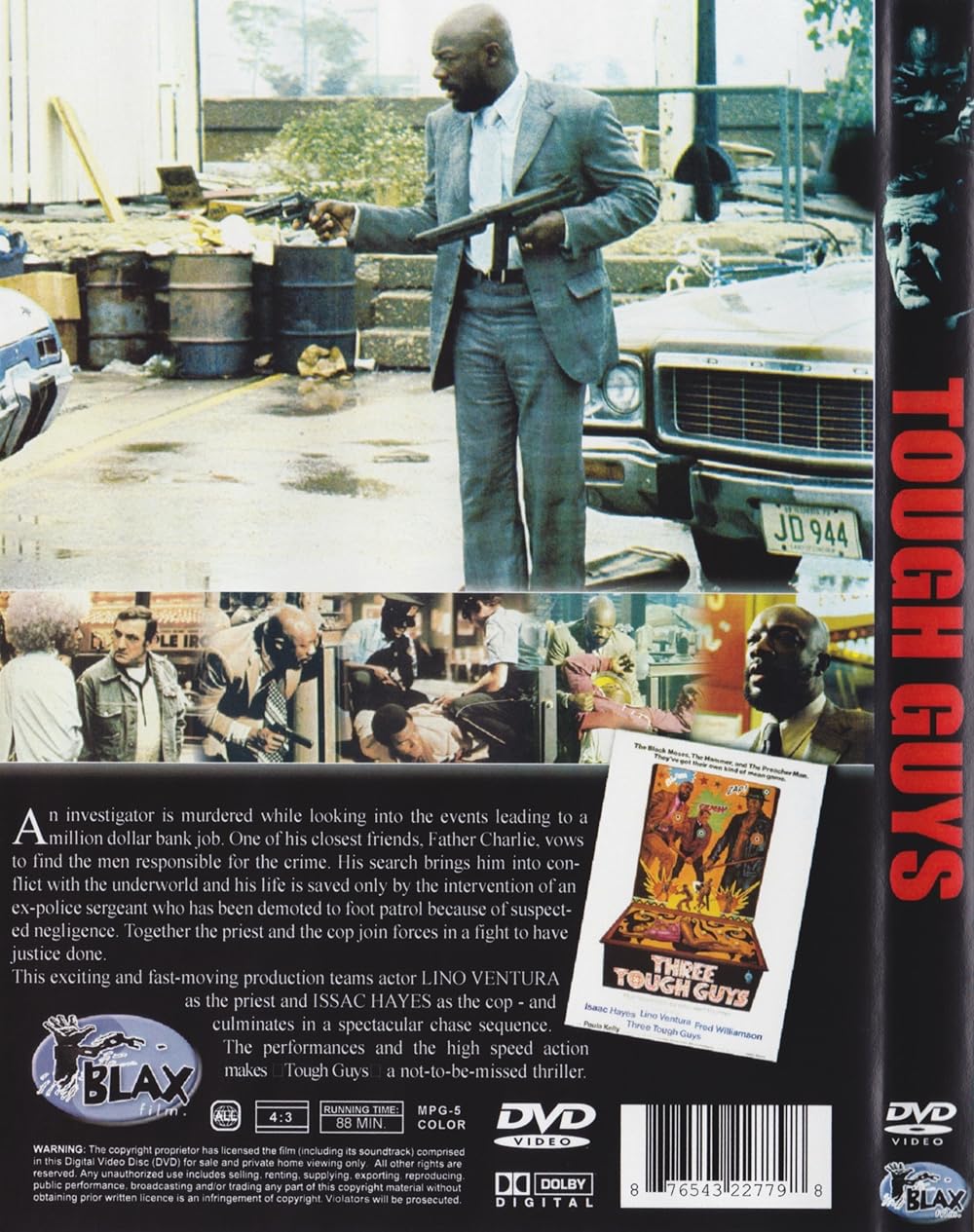 Isaac Hayes – Tough Guys US シールド　1974 Three Tough Guys - Wikipedia