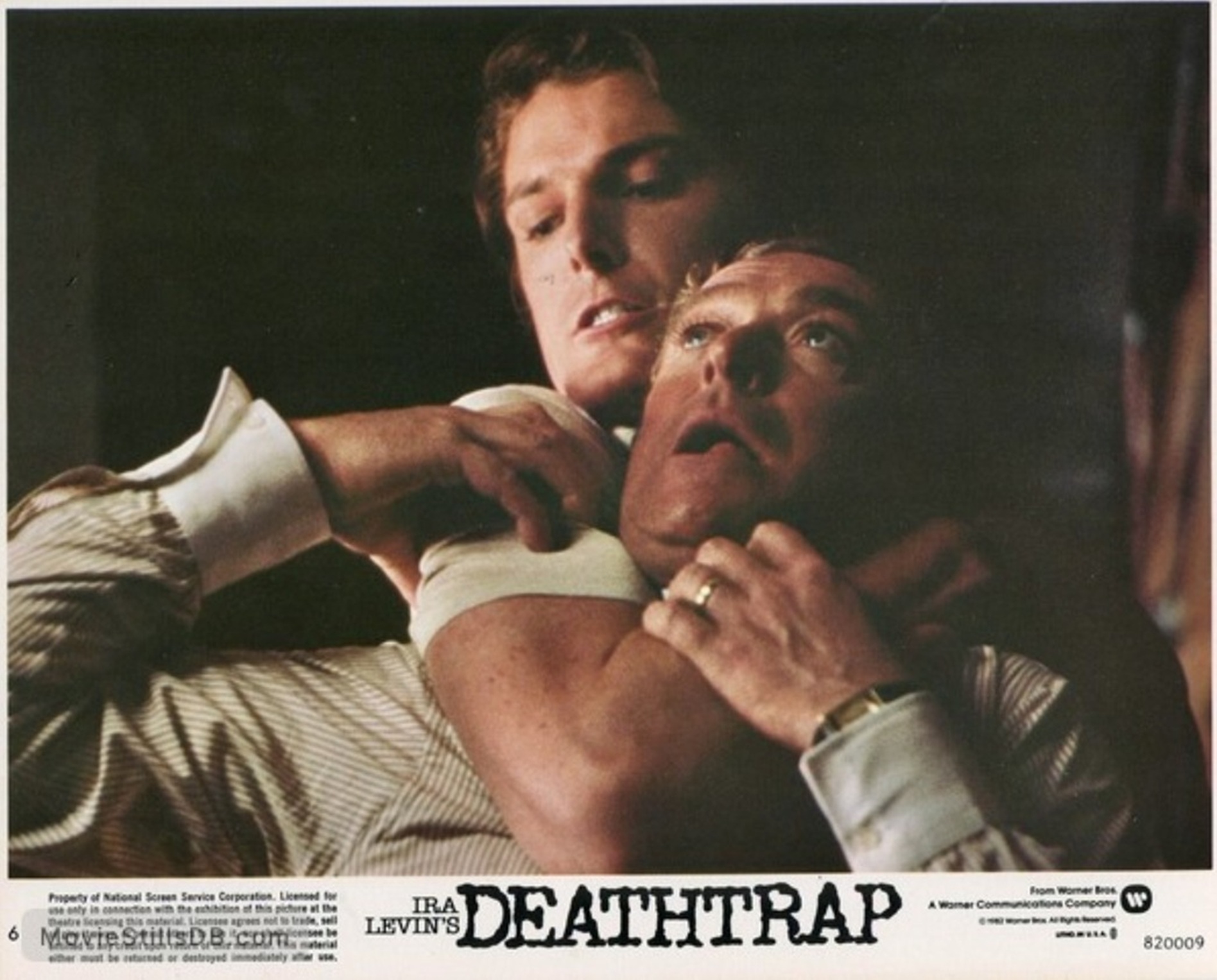 デストラップ　DEATHTRAP USオリジナル映画ポスター Amazon.com: Deathtrap Movie Poster Print (27 x 40): Posters