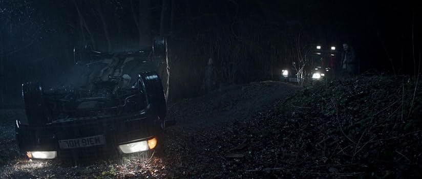 Joely Richardson and Neil Linpow in Little Bone Lodge (2023)