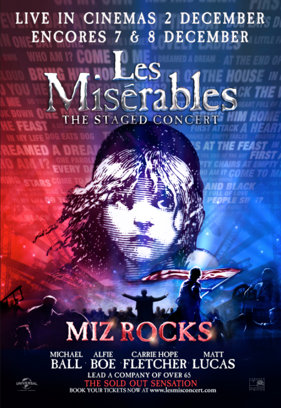 Poster of Les Misérables: The Staged Concert