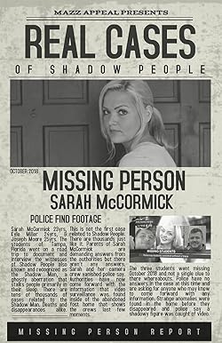 Poster of Real Cases of Shadow People The Sarah McCormick Story