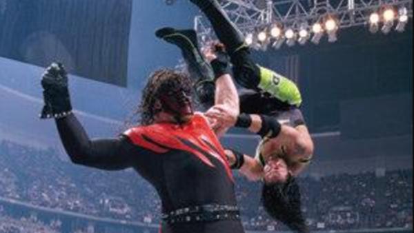 Glenn Jacobs and Sean Waltman at an event for WrestleMania 2000 (2000)