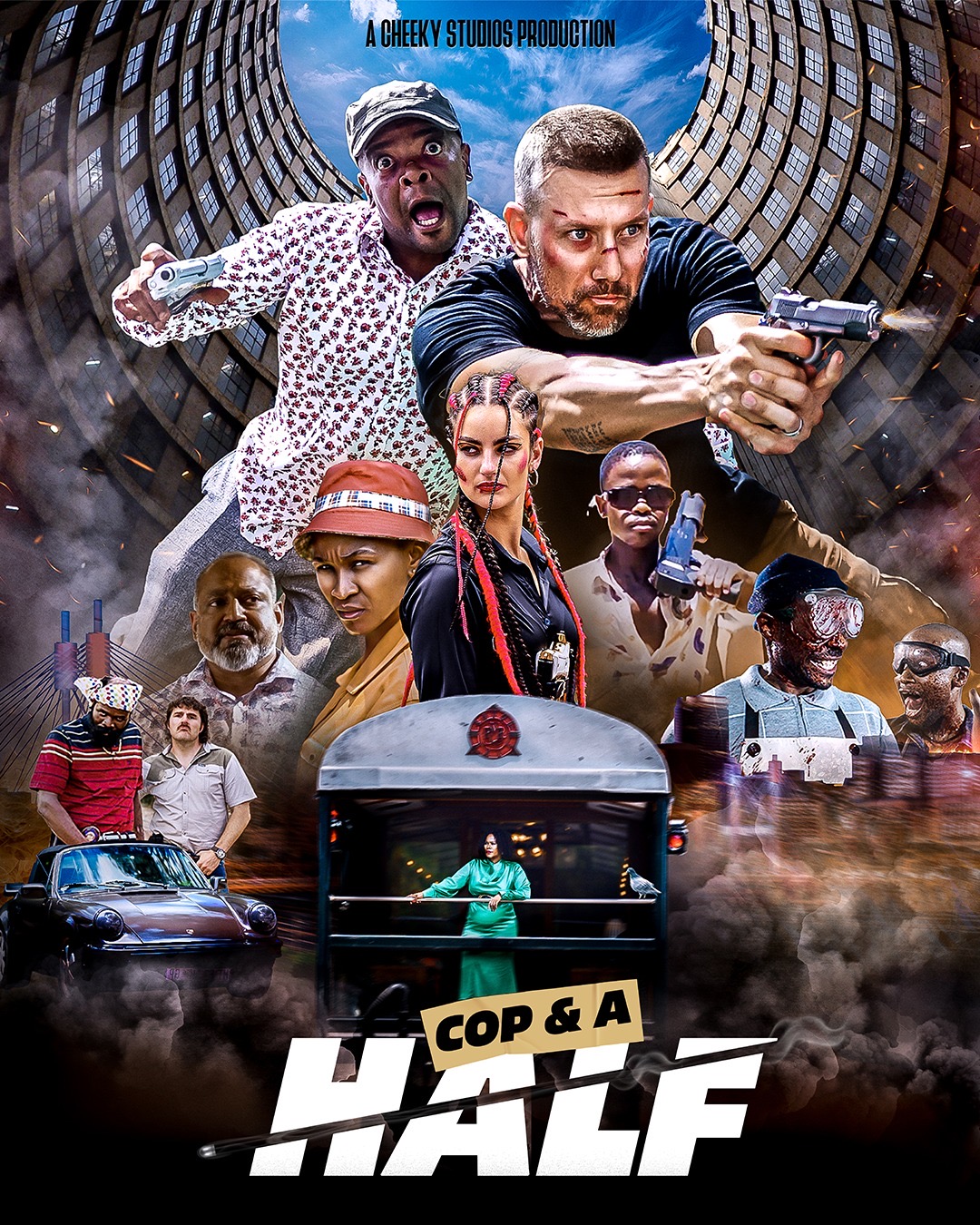 COP & A HALF POSTER