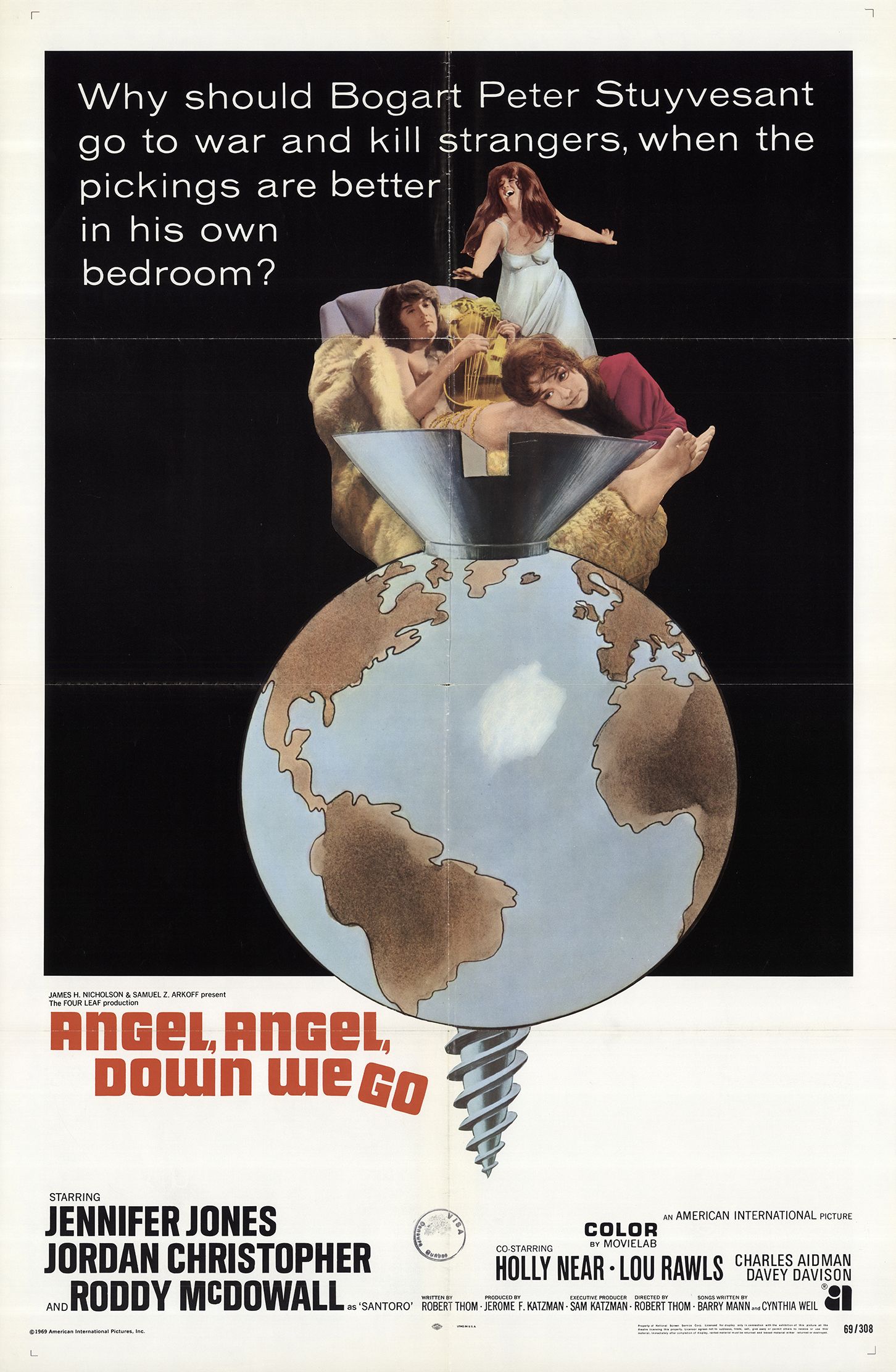 Poster of Angel, Angel, Down We Go