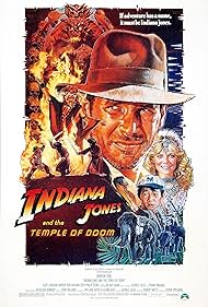 Harrison Ford, Kate Capshaw, Bhasker Patel, Amrish Puri, and Ke Huy Quan in Indiana Jones and the Temple of Doom (1984)