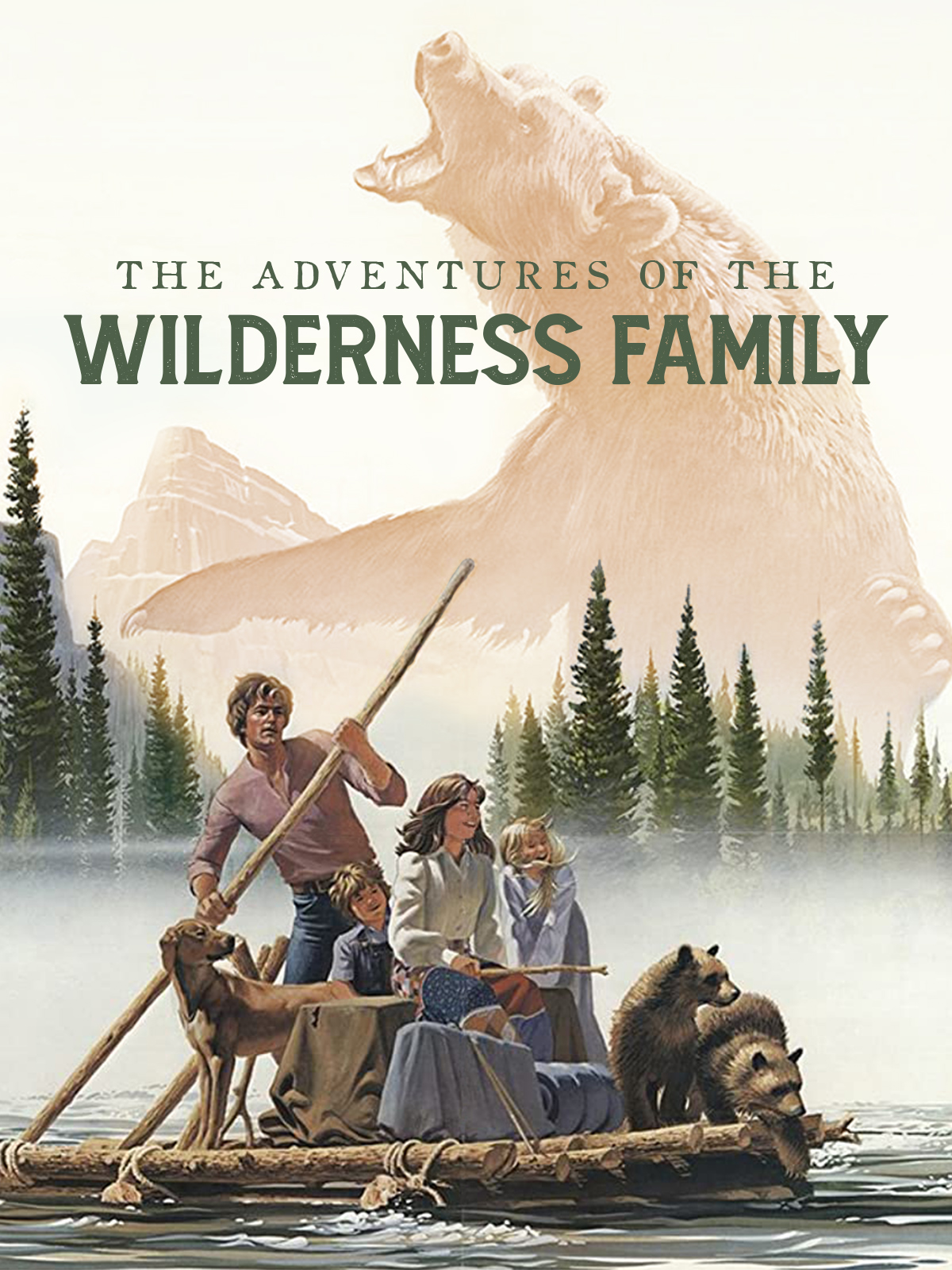 Poster of The Adventures of the Wilderness Family