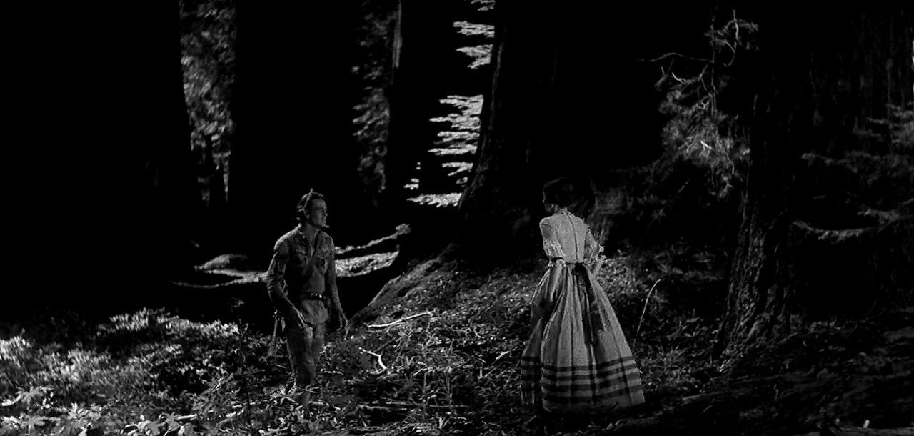 John Wayne and Marguerite Churchill in The Big Trail (1930)