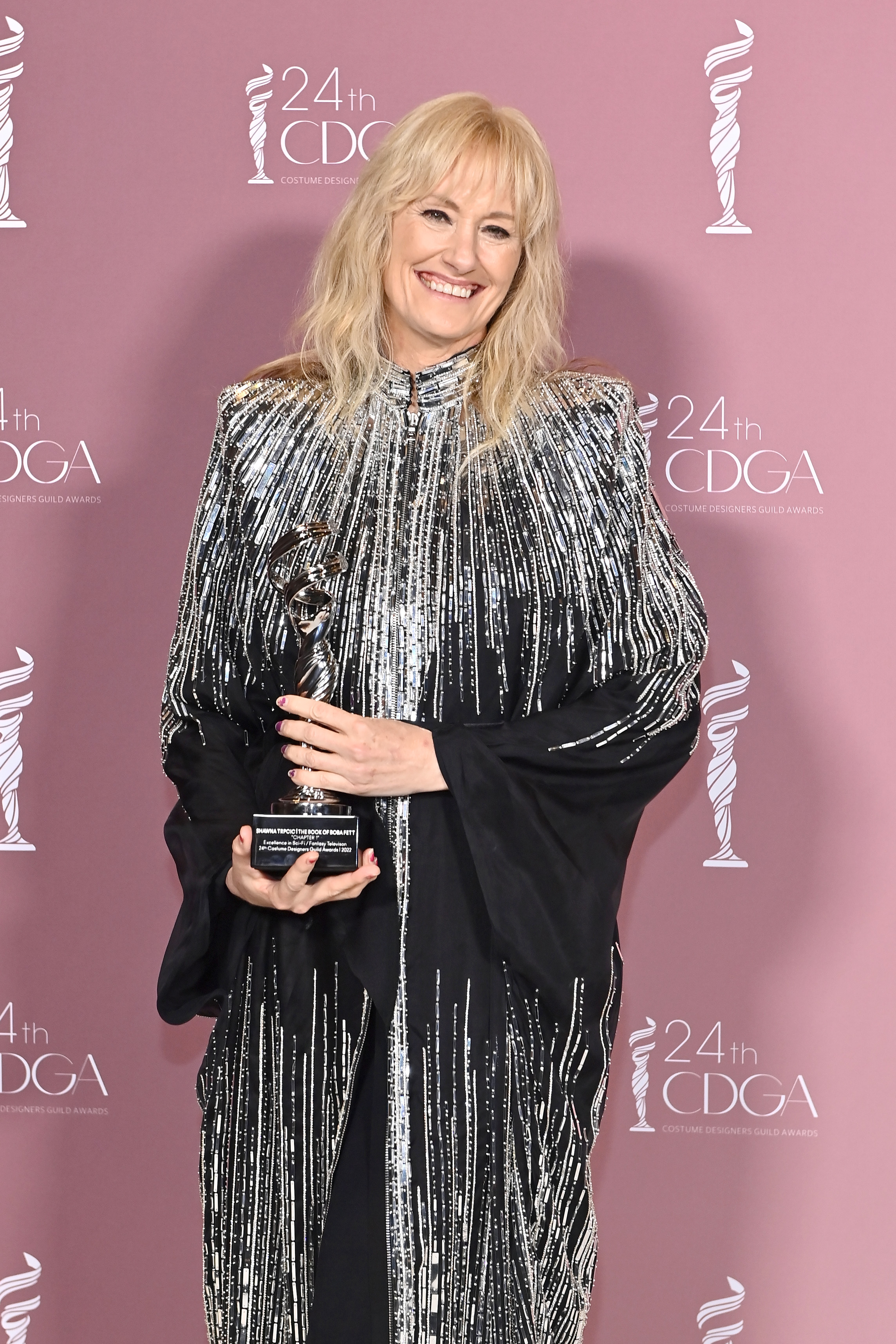 Shawna Trpcic at an event for Le Livre de Boba Fett (2021)