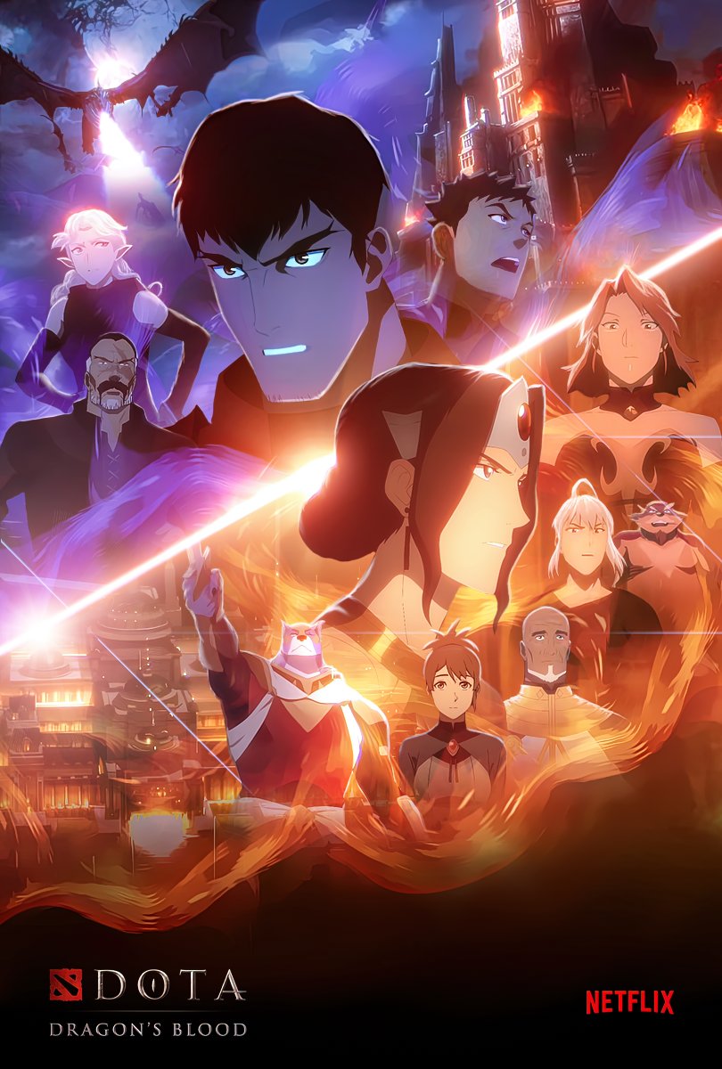 Dota: Dragon's Blood Poster