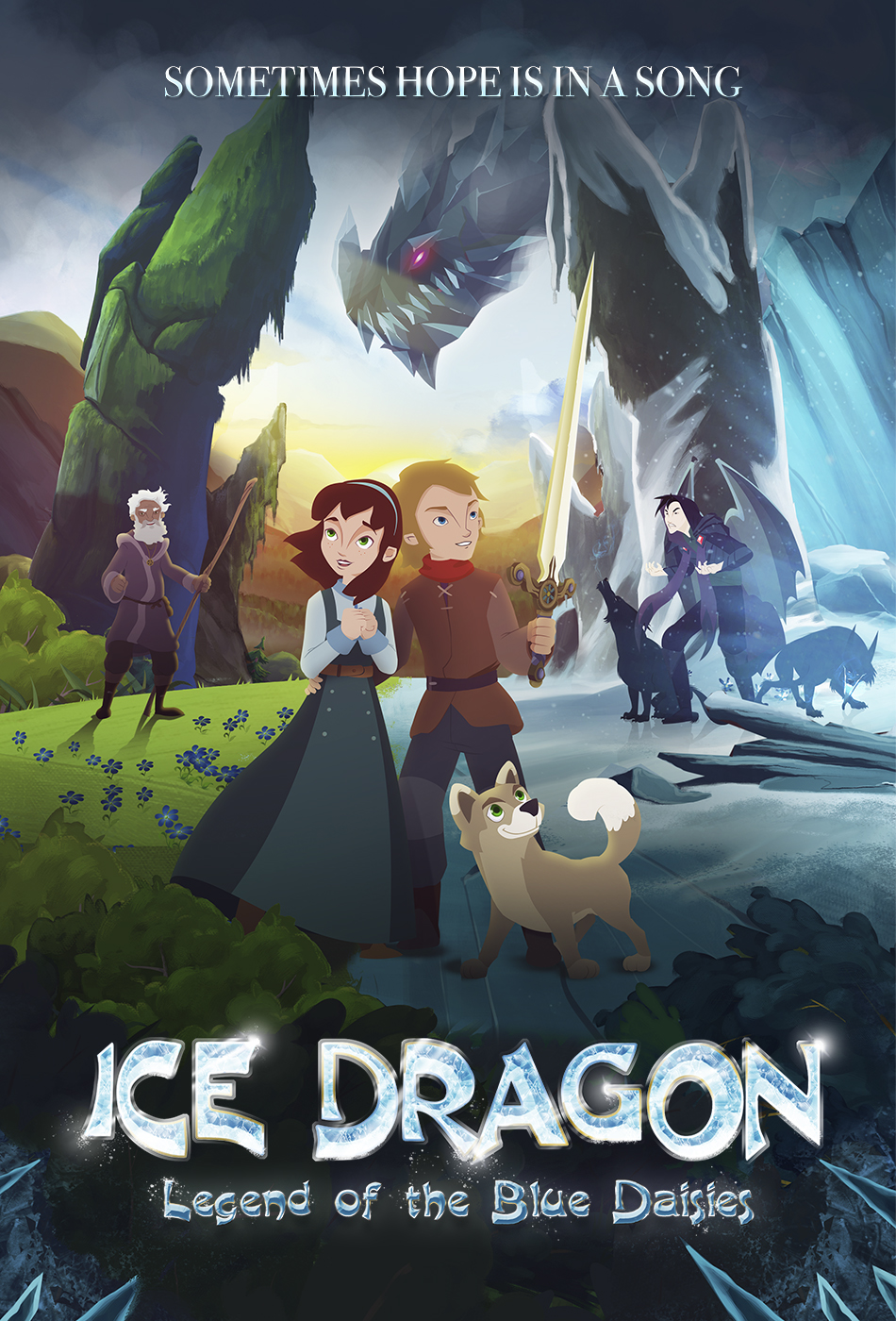 Poster of Ice Dragon: Legend of the Blue Daisies
