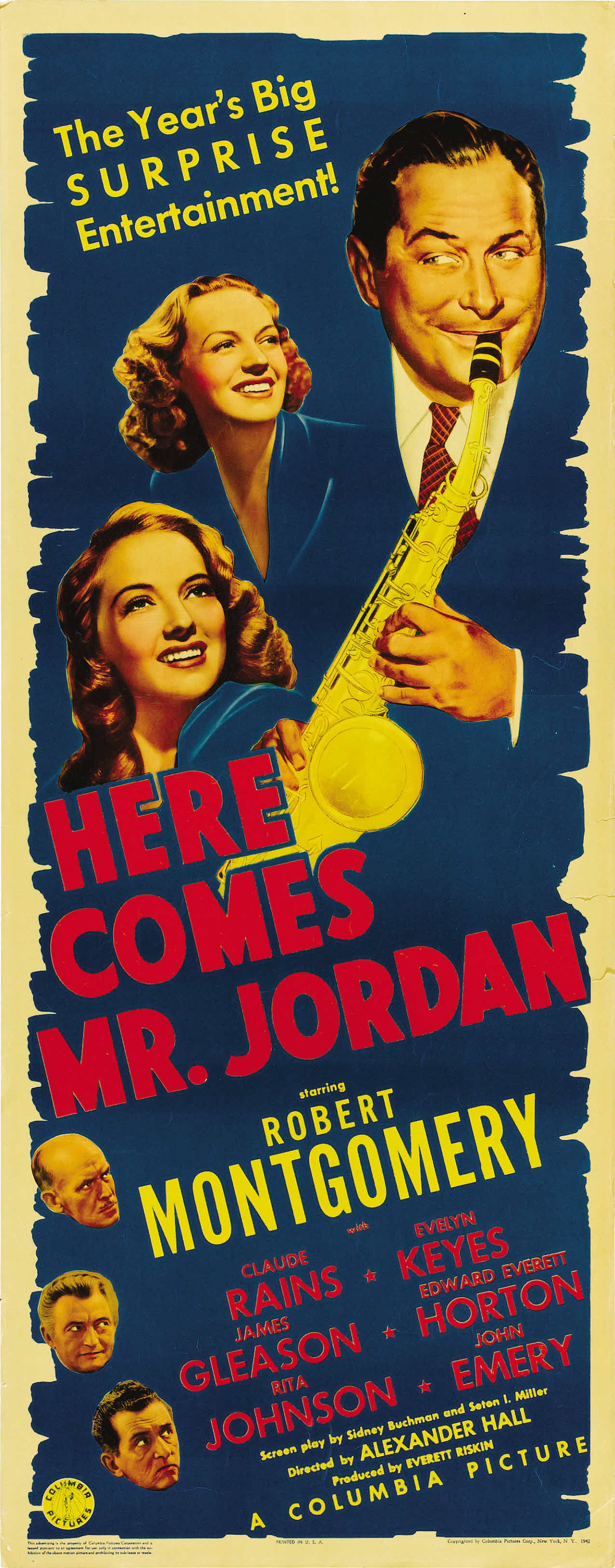 その他 Here Comes Mr Jordan [CD] Amazon.com: Here Comes Mr. Jordan (The Criterion Collection