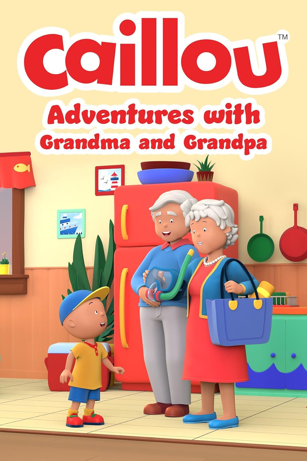 Caillou  Adventures with Grandma and Grandpa