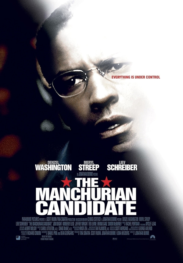 Movie poster for THE MANCHURIAN CANDIDATE (UA rated)