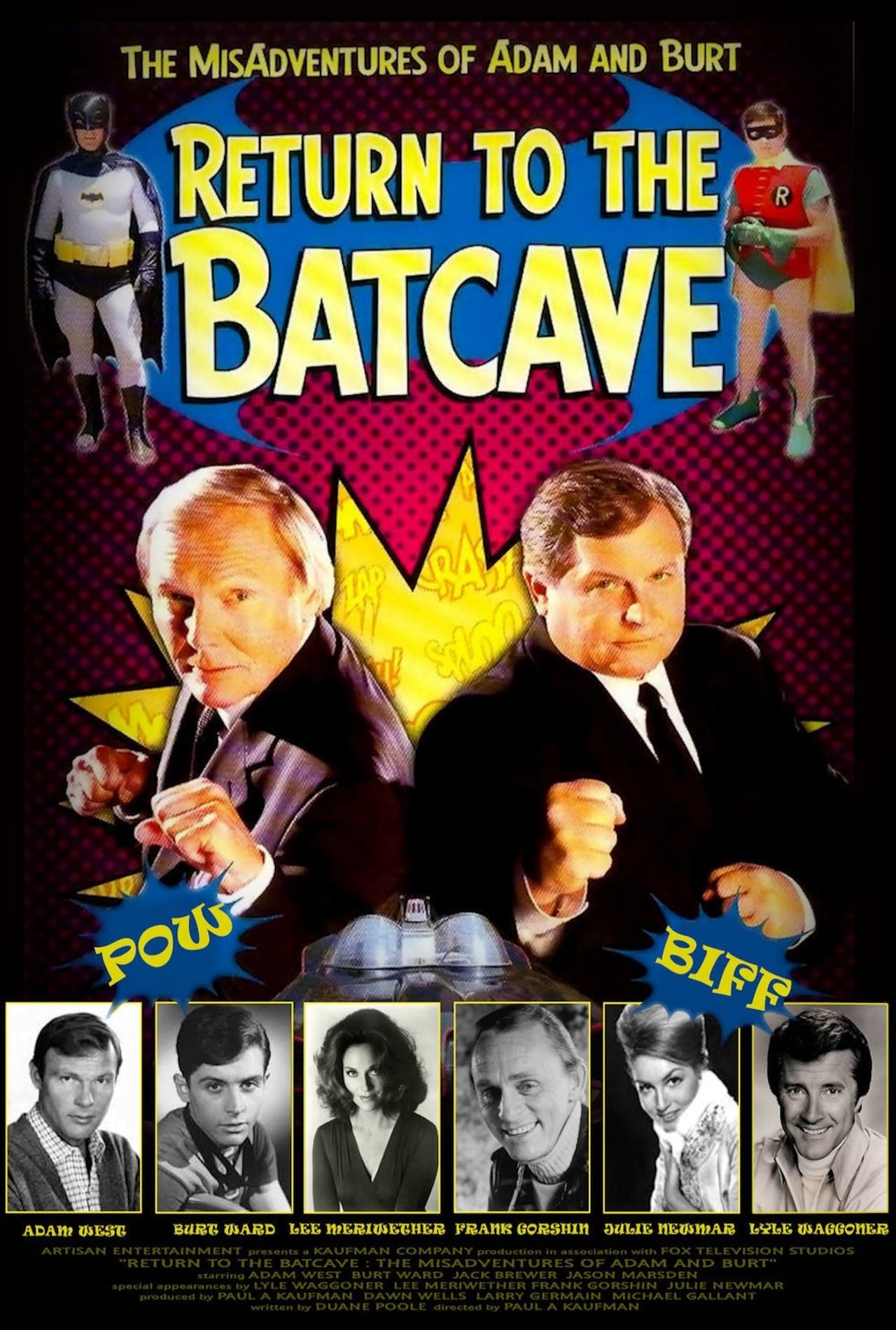 Poster of Return to the Batcave: The Misadventures of Adam and Burt